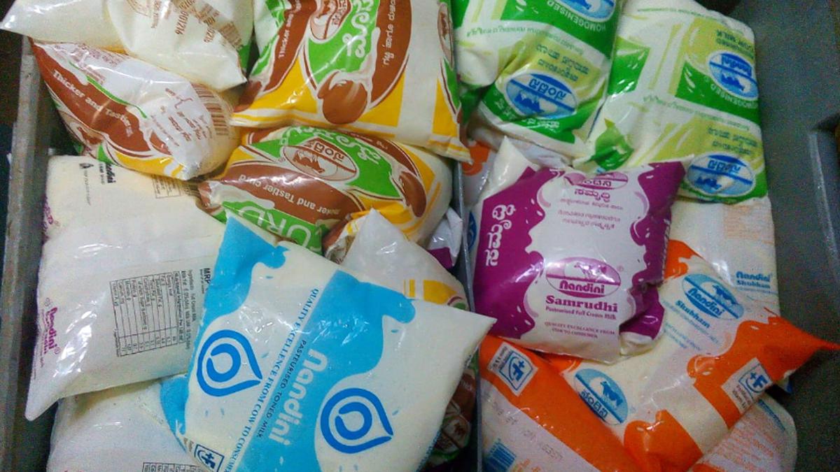 Nandini milk, curd prices up by ₹2 a litre from November 24 The Hindu